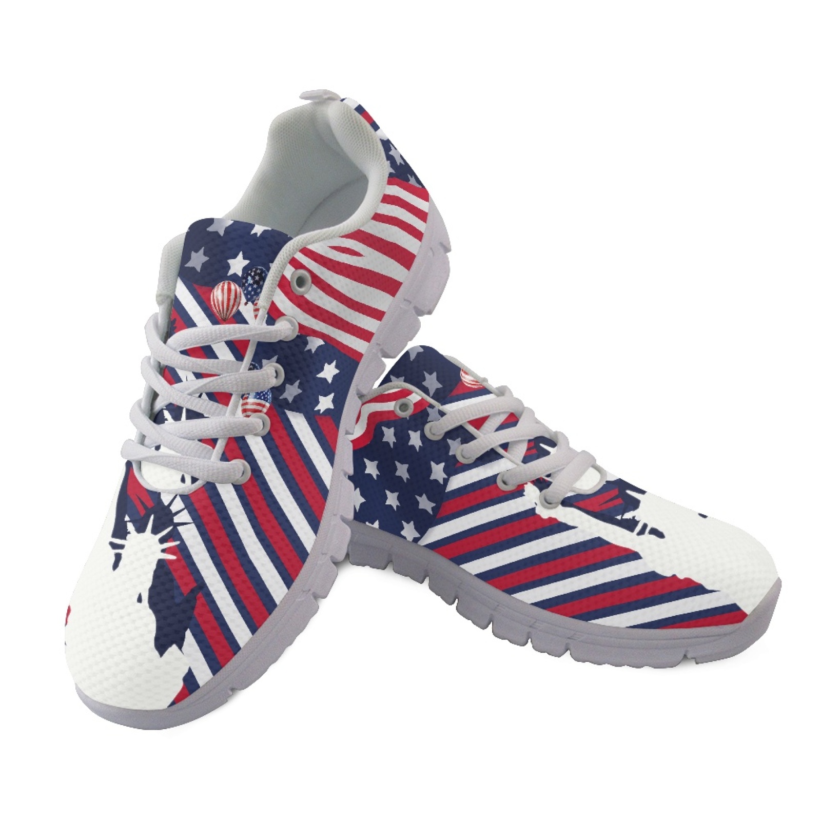 Women'S Shoes Liberty - Coloranimal Statue Of Liberty Athletic Shoes