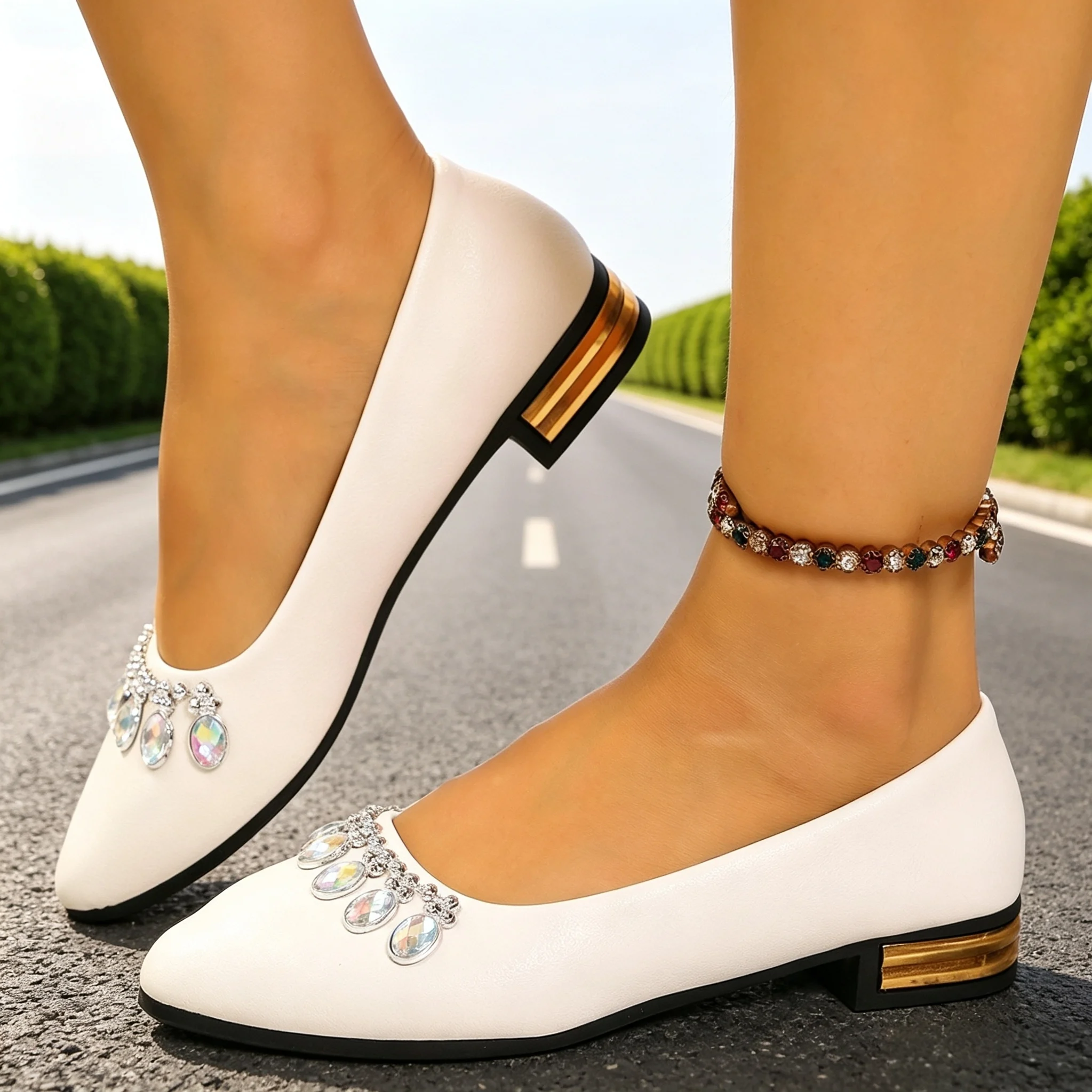 Women'S Heels - Women Flats Pointed Toe Ballet Shoes