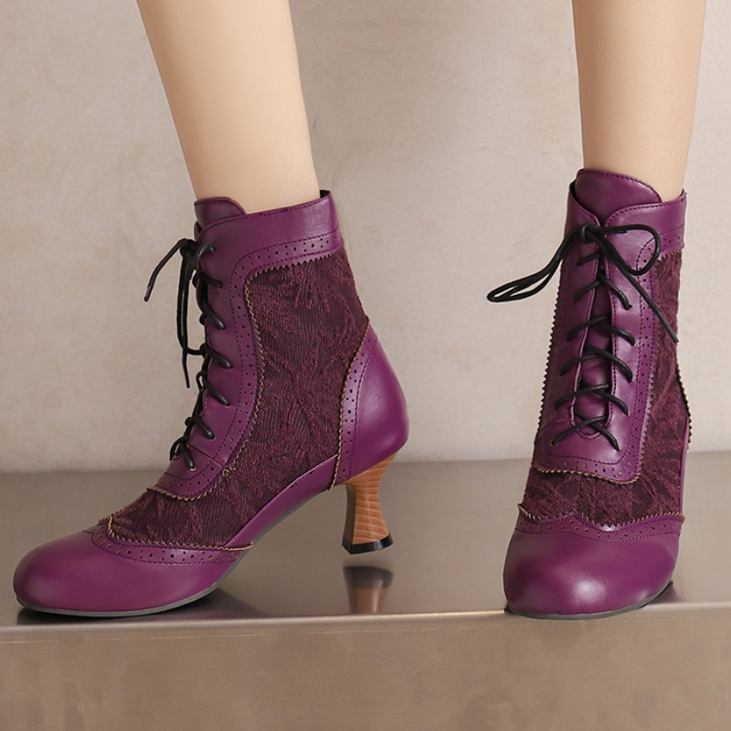 Big Size Vintage Short Boot Fe - Women'S Shoes Big Feet recension och pris