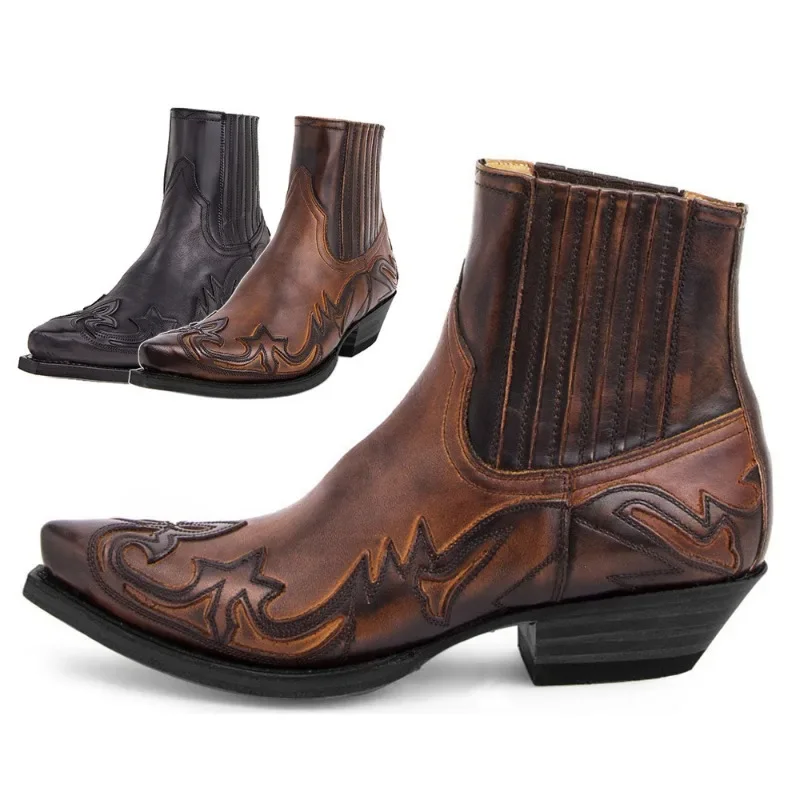 New Men's Boot Handmade Wedge  - Western Cowgirl Boot recension och pris