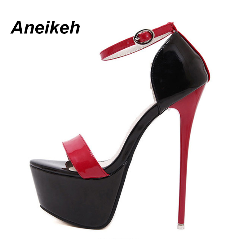 Aneikeh 2026 Fashion Peep Toe  - Women'S Shoes Big Feet recension och pris