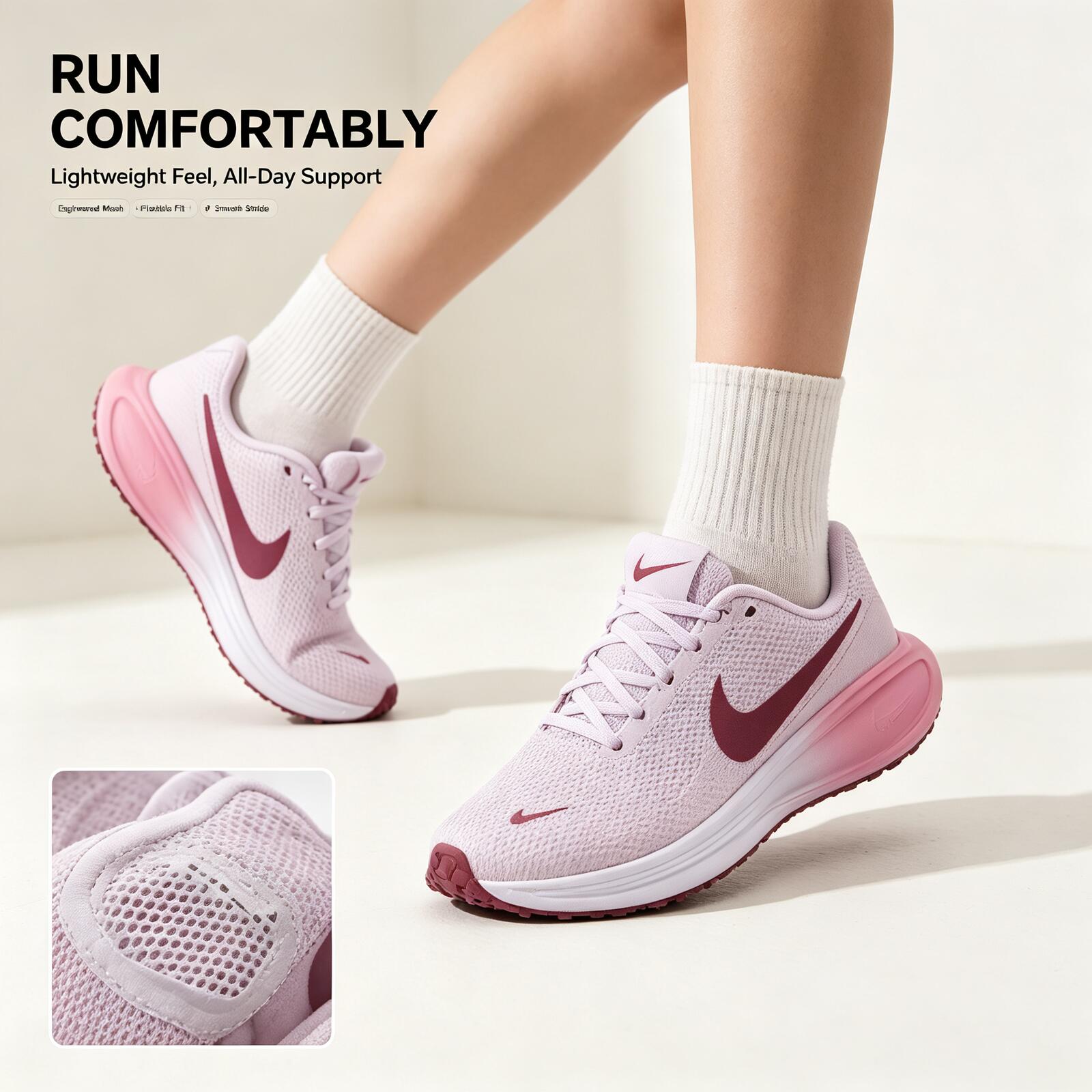 Nike Women Pink Running Shoes  - Women Shoes Running Nike recension och pris
