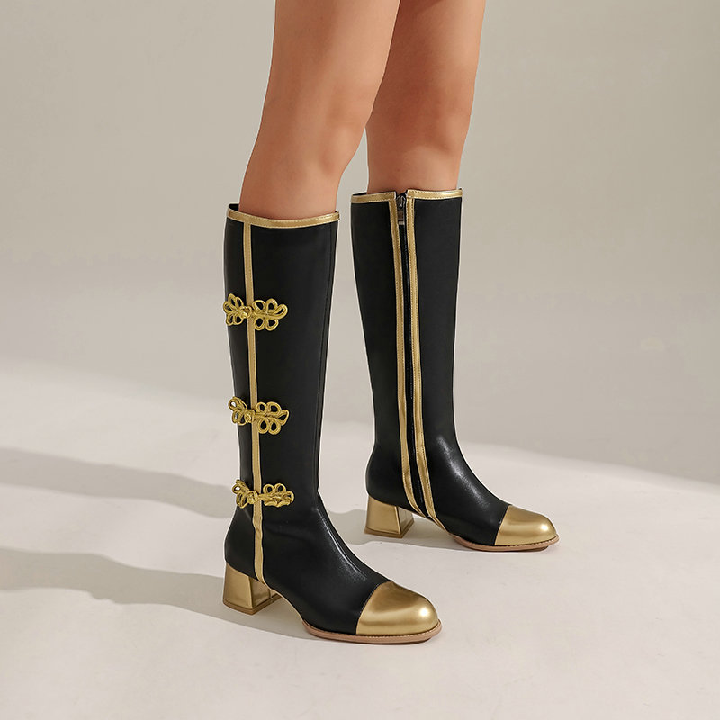 Big Size Fashion Knee High Boo - Women'S Shoes Big Feet recension och pris
