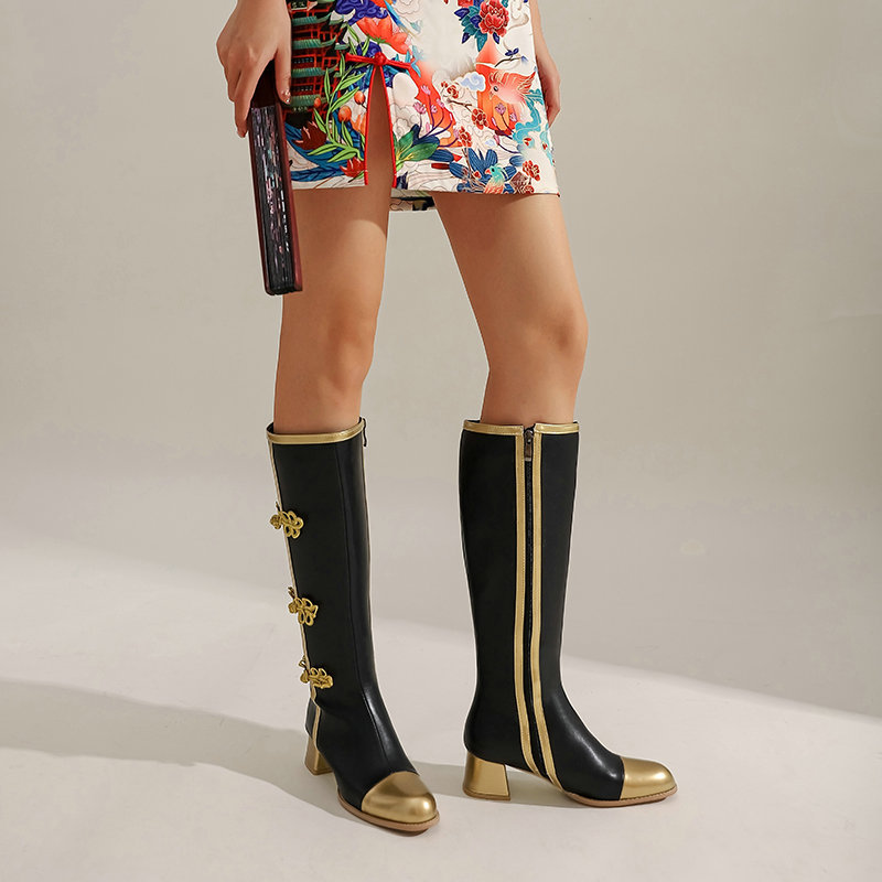 Big Size Fashion Knee High Boo - Women'S Shoes Big Feet recension och pris