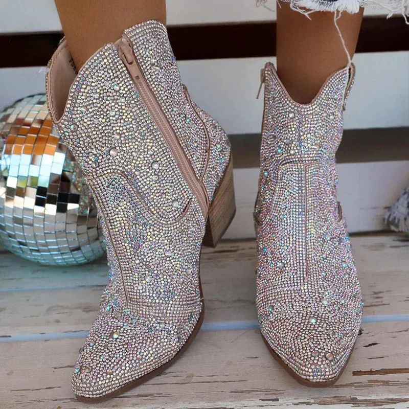 Western Cowboy Boots Fashion W - Western Cowgirl Boot recension och pris