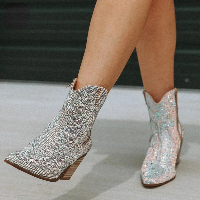 Western Cowboy Boots Fashion W - Western Cowgirl Boot recension och pris