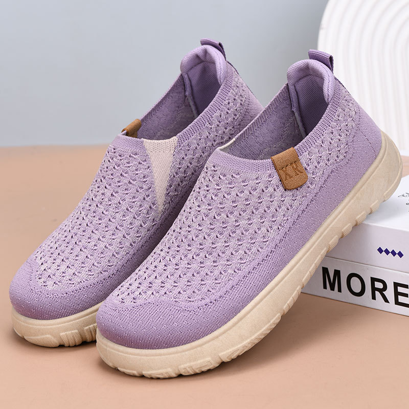 Spring and summer fly-woven br - Women Shoes Loafers recension och pris