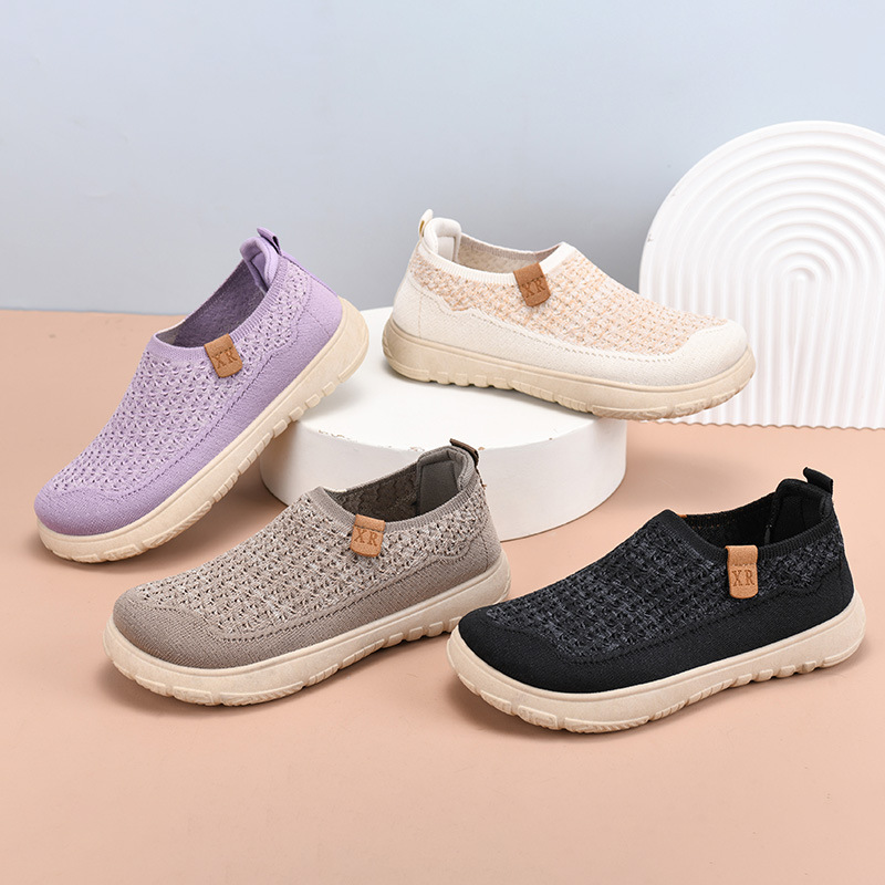 Spring and summer fly-woven br - Women Shoes Loafers recension och pris