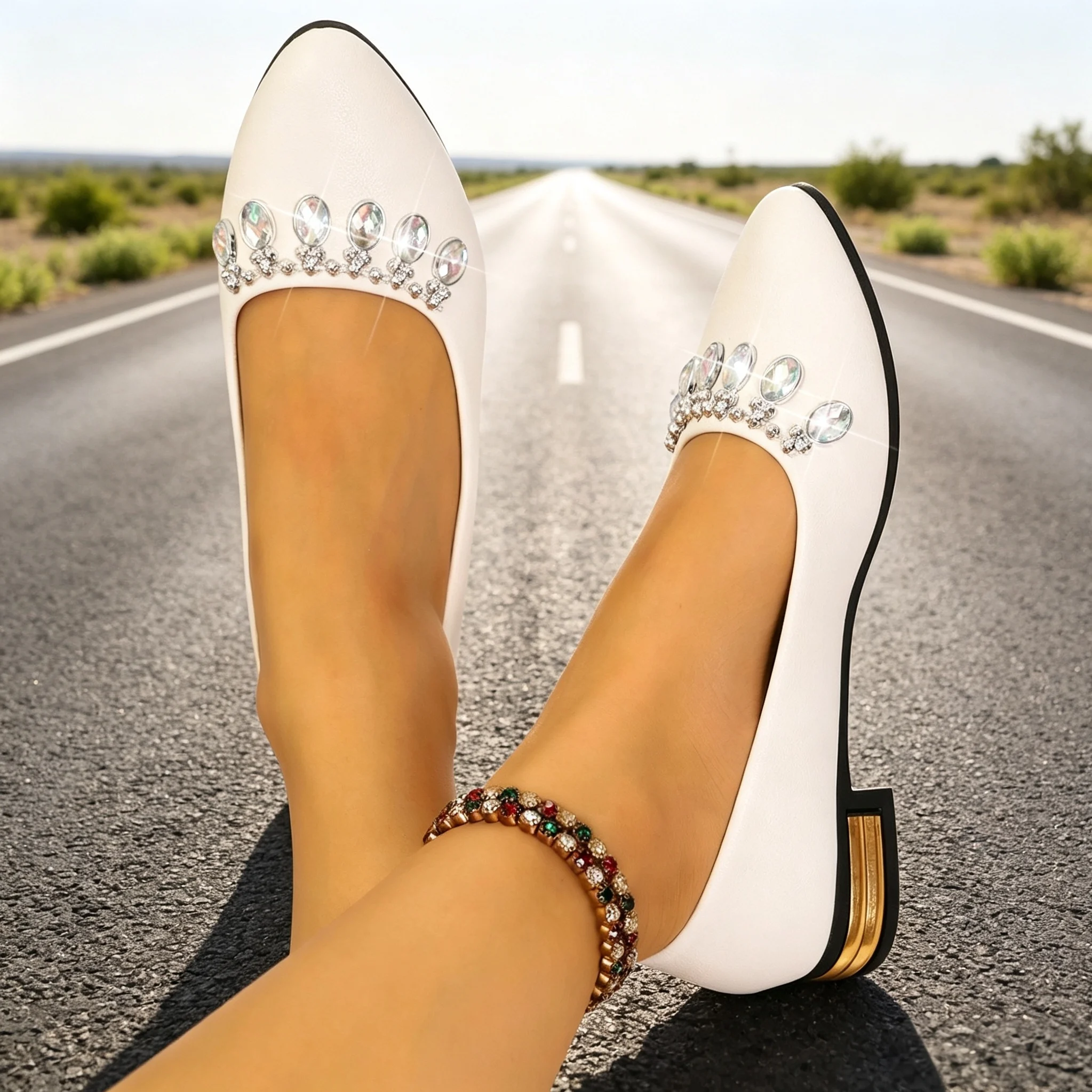 Women Flats Pointed Toe Ballet - Women'S Heels recension och pris