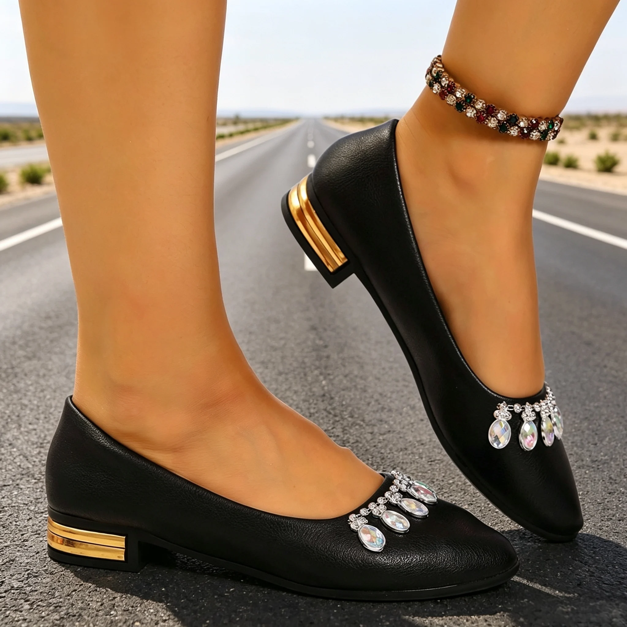 Women Flats Pointed Toe Ballet - Women'S Heels recension och pris