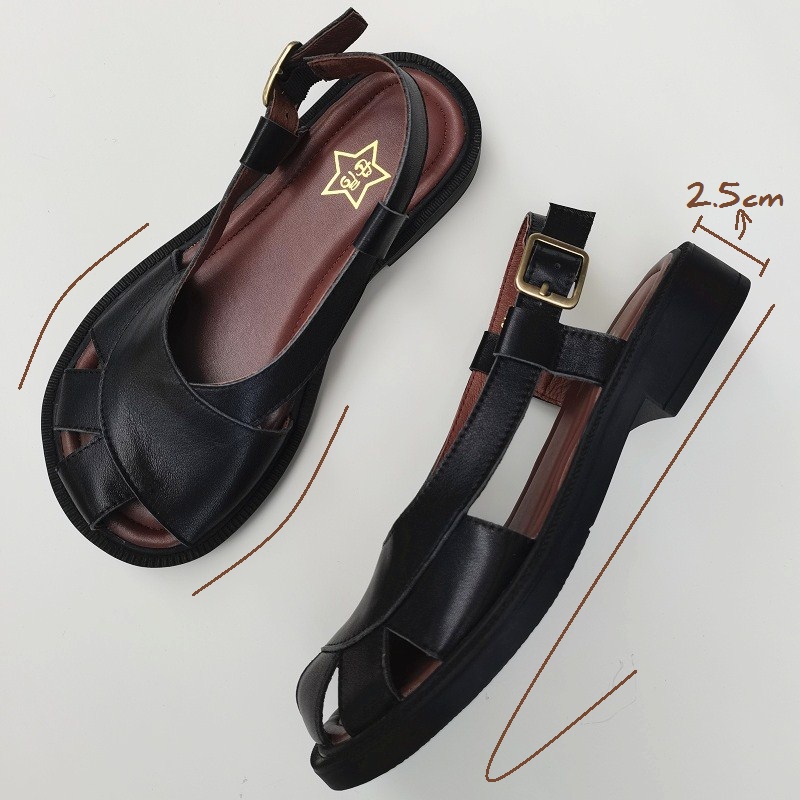 Careaymade-Genuine Leather wid - Women'S Shoes Big Feet recension och pris