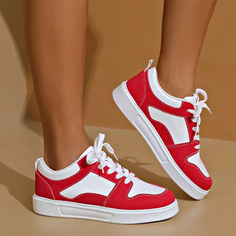2024 White Red Sports Skate Sh - Women Shoes Vans recension och pris