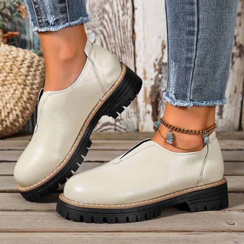 Retro British Style Women's Sh - Women Shoes Loafers recension och pris