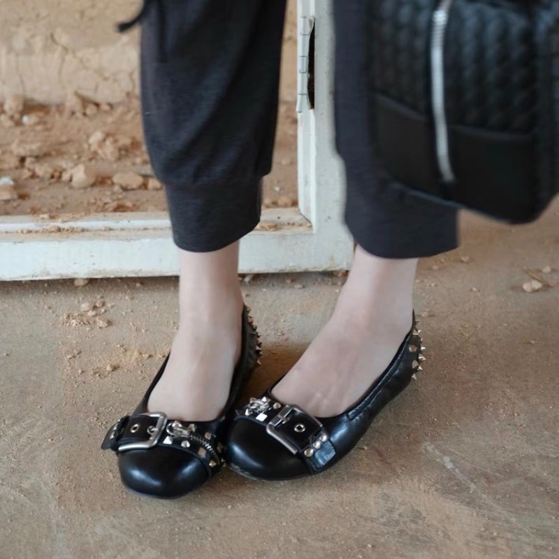 Bolt Round-head Single Shoe Wo - Women Shoes Loafers recension och pris