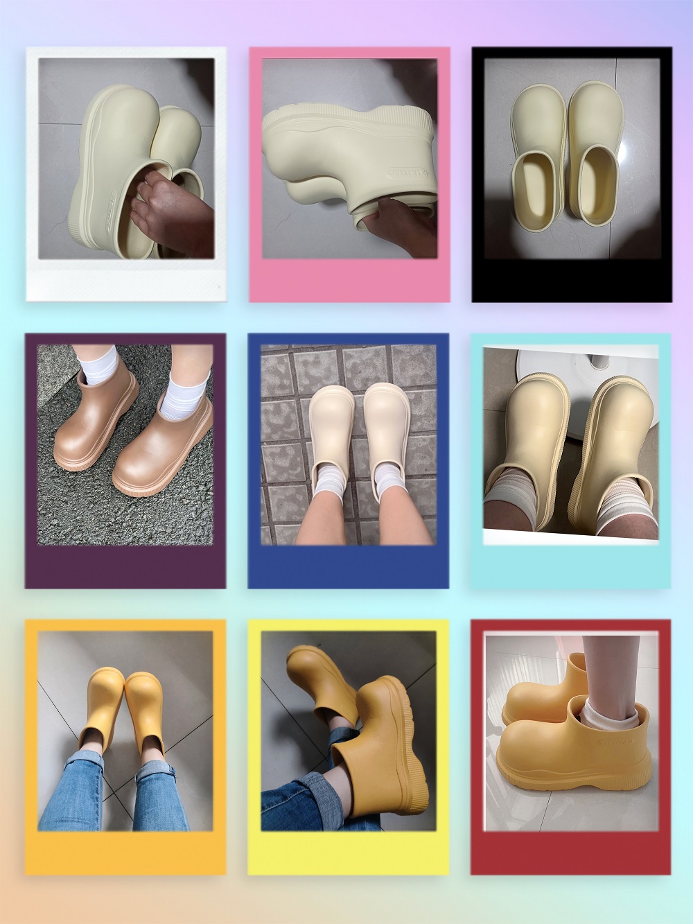 Woman's Brown Rain Boots Solid - Women'S Shoes Wide Width recension och pris